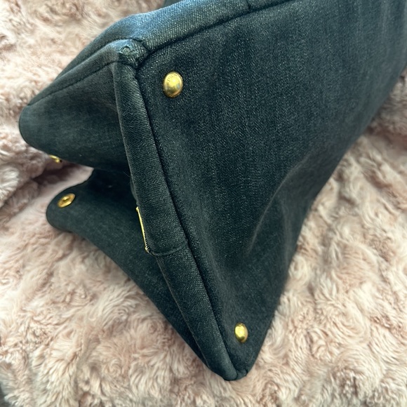 Prada Canapa Gray Denim with Strap 204 - Picture 13 of 14